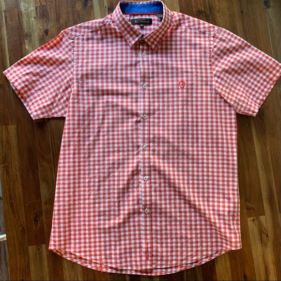 Ben Sherman Other - Ben Sherman short sleeve Red & white check
